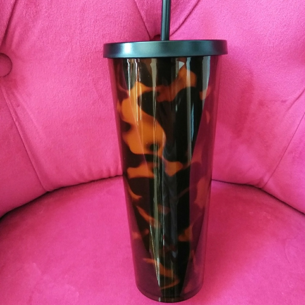 Starbucks Tortoise Shell Cold Cup 24oz - Picture 2 of 4
